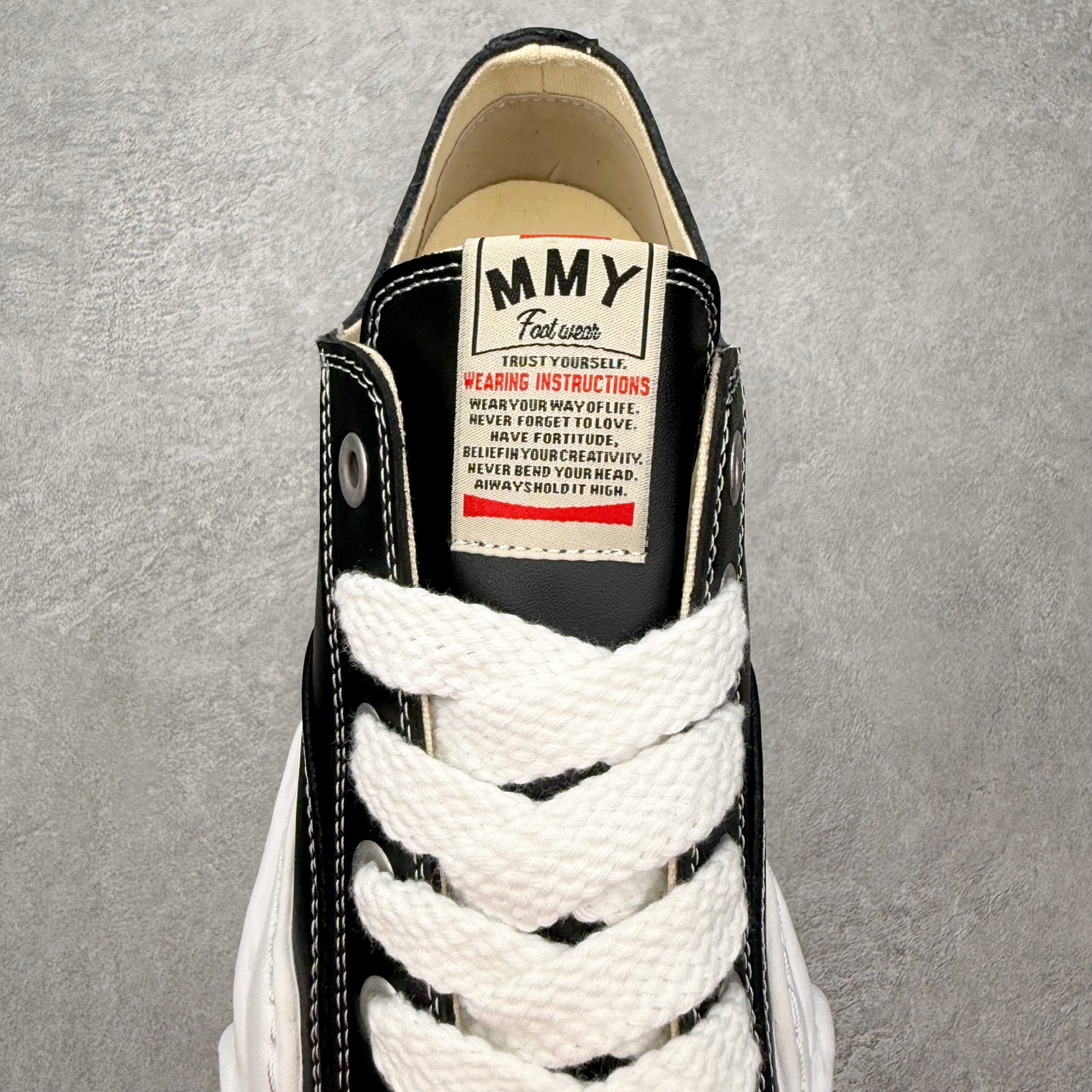 Maison Mihara Yasuhiro MMY "Hank" OG Sole Canvas Low-top Sneaker