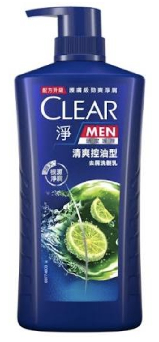 CLEAR淨男士去屑洗頭水750ml (清爽控油)