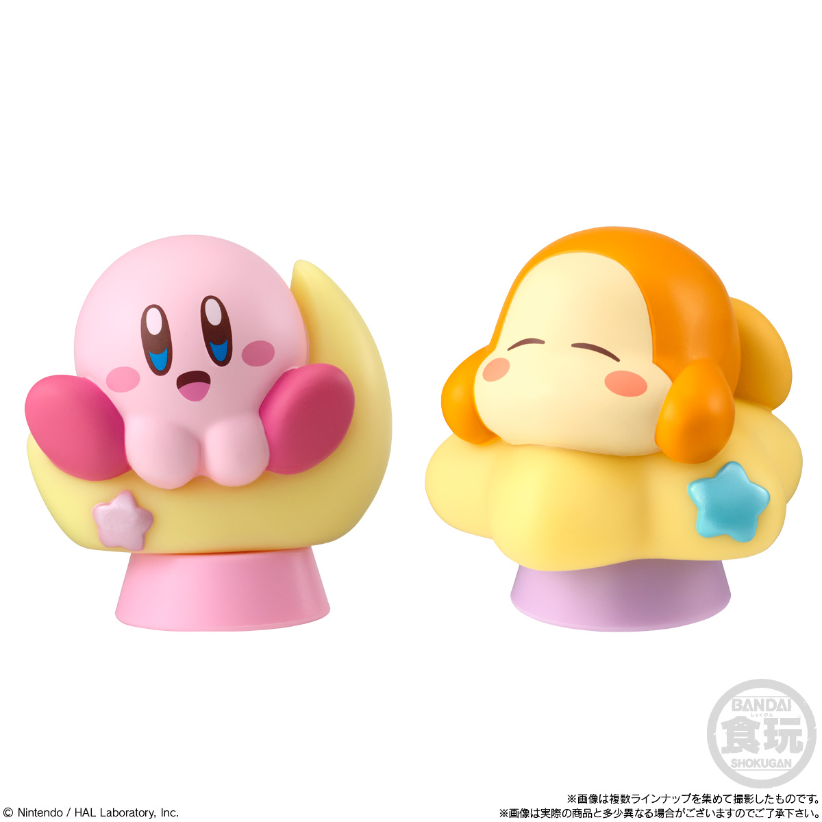 (預訂訂金 $100) (總價 $321) Bandai 星之卡比 發光公仔 食玩 (原盒12盒) Kirby's Dream Land Character Light (行版)