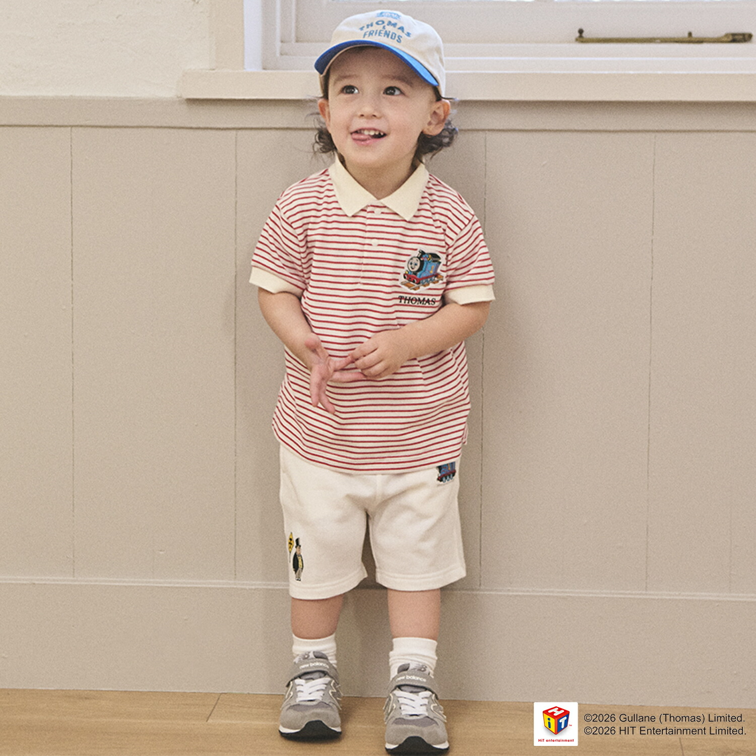 🇯🇵預訂 日本直送🇯🇵Petit Main x Thomas湯瑪士小火車系列三色刺繡棉質短褲