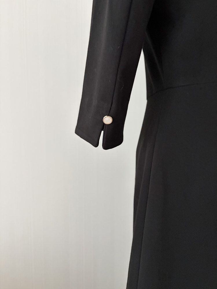 Therese Scarf Dress (Black)