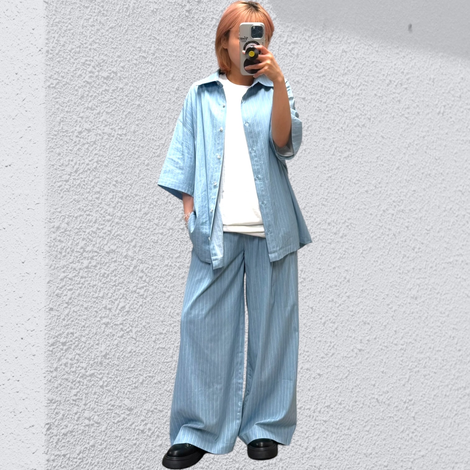 221307 直間牛仔恤衫