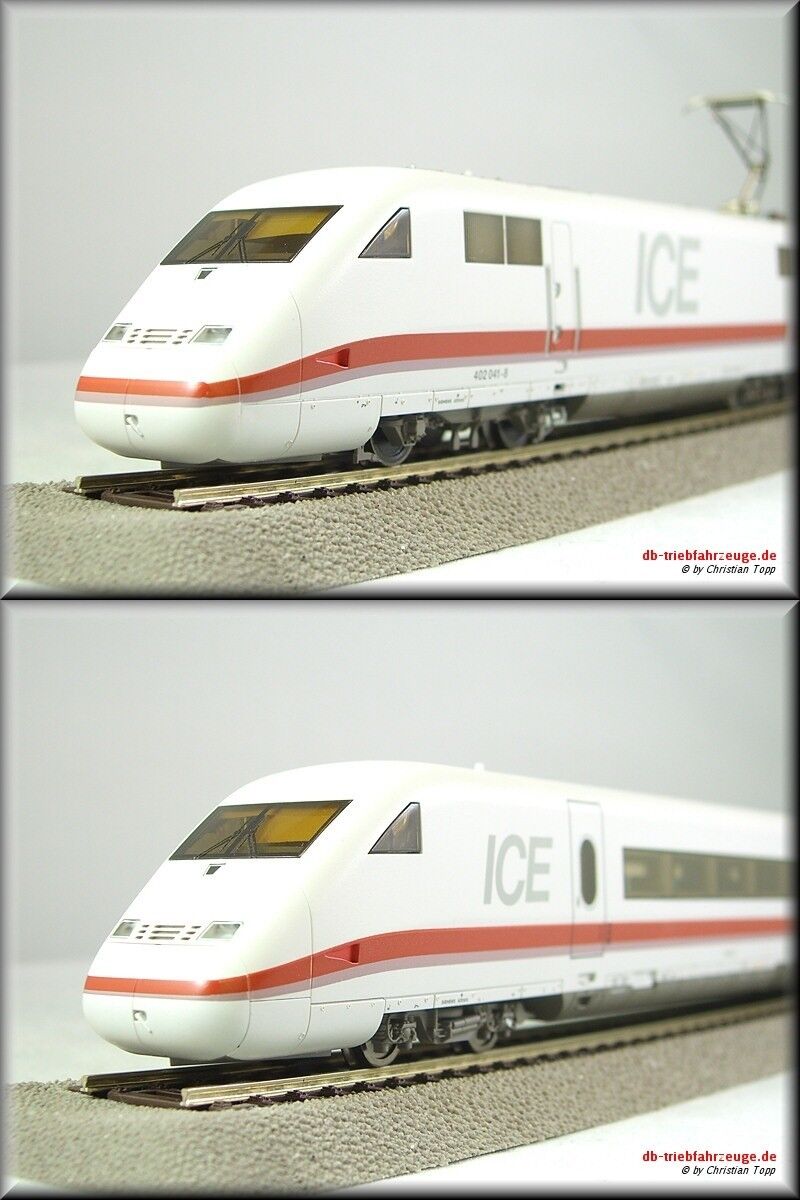 Germany High Speed Train: Inter-City-Express ICE2 Fleischmann 4452 Twin Cab set DCC Sound