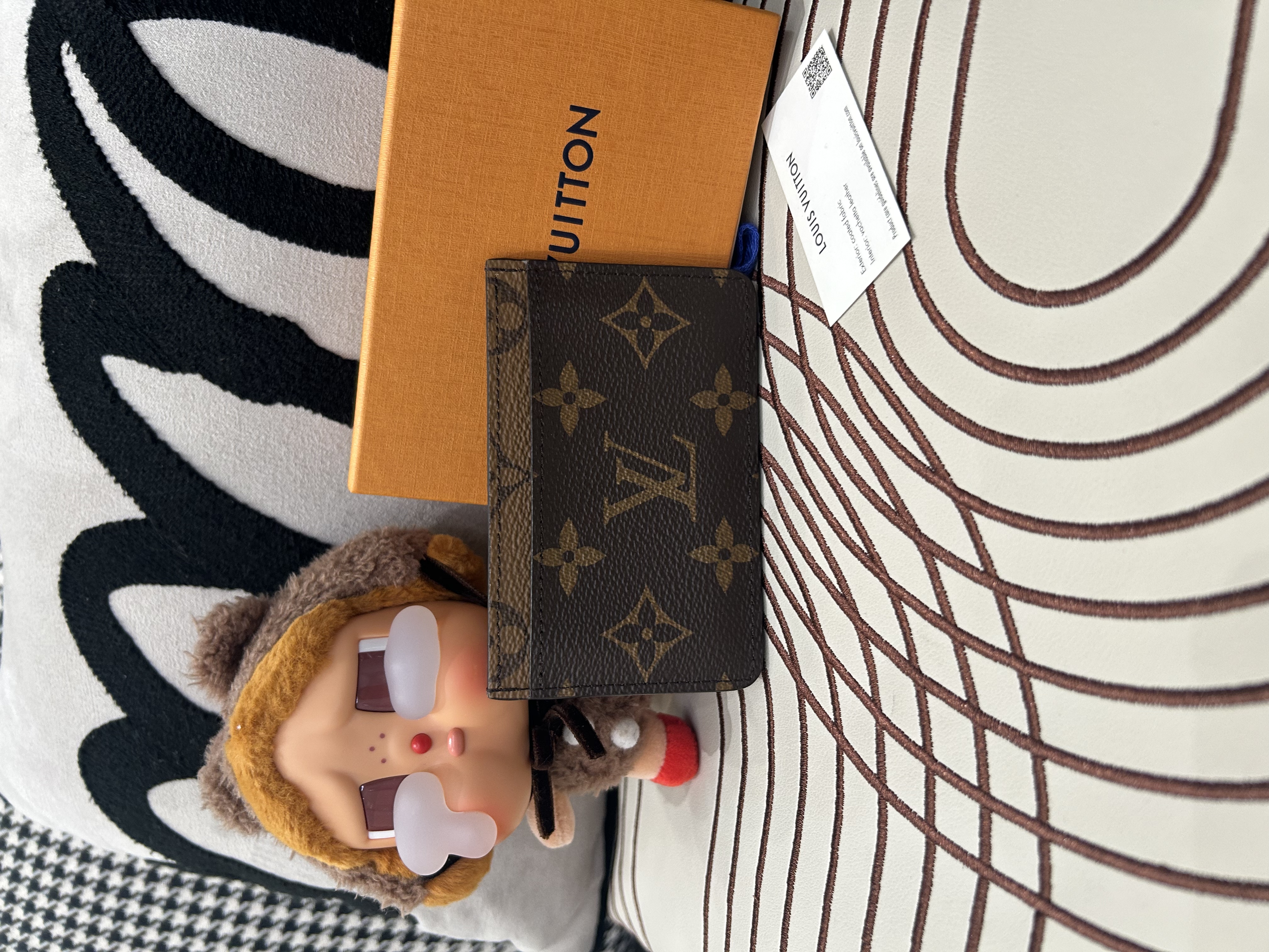 未使用品 LV Card Holder reverse Monogram 100%Authentic, Unused ✅Dust bag✅Box