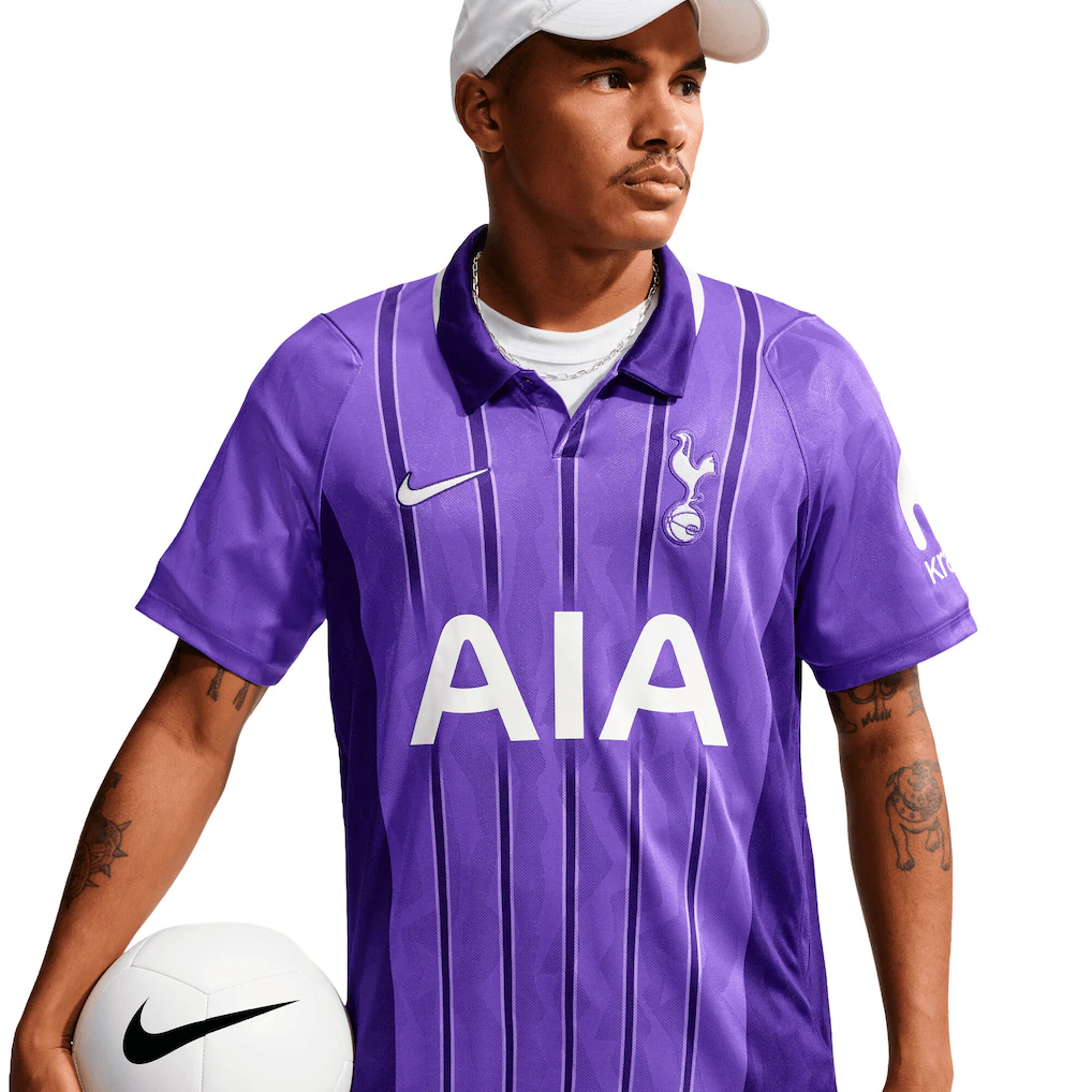 致敬經典1996 Nike Tottenham Hotspurs 熱刺 2026-27 三客球迷版球衣 (可加字章) II6655