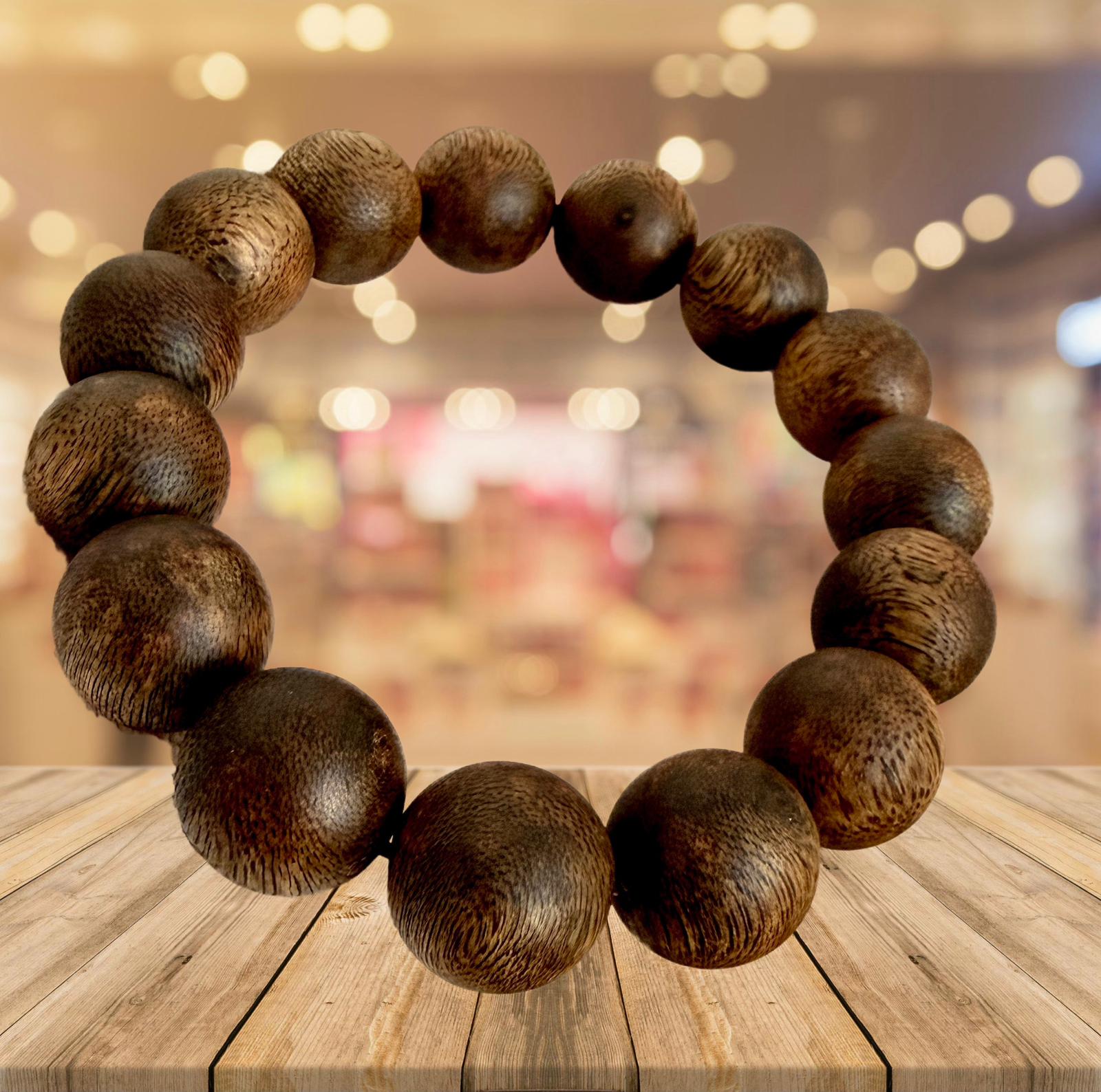 沉香木手串 -15mm單圈22克