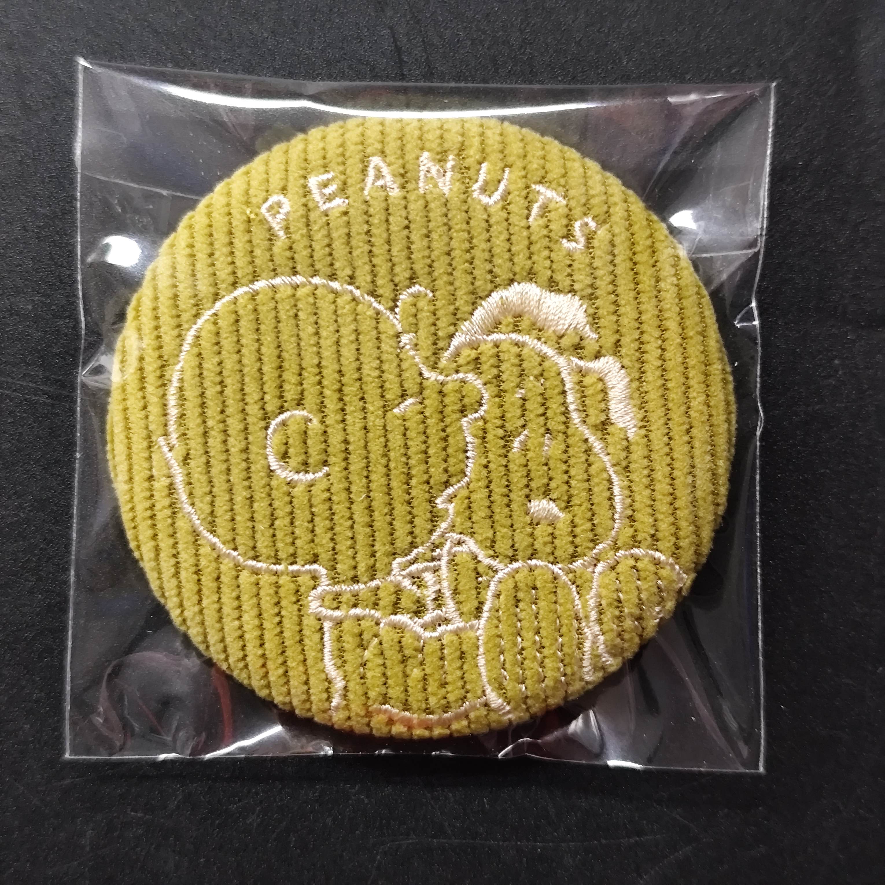 花生漫畫 史諾比 刺繡襟章徽章週邊配飾 No.3 [平行進口] AA06404