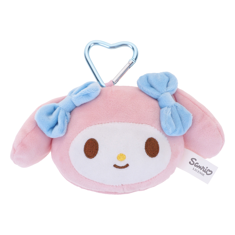 My Melody Plush Mirror 毛公仔鏡連匙扣