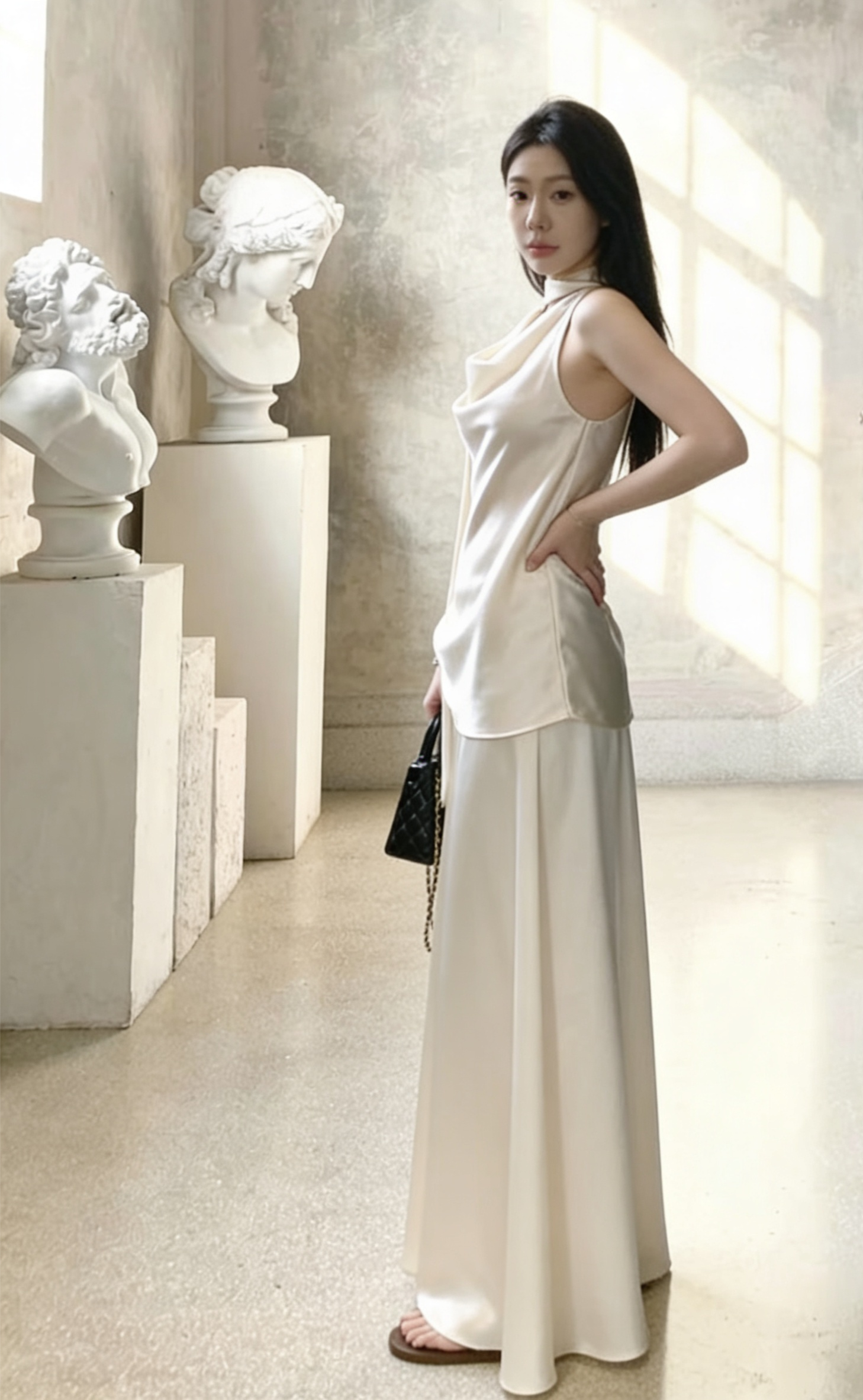 ST525荡领挂脖吊套装