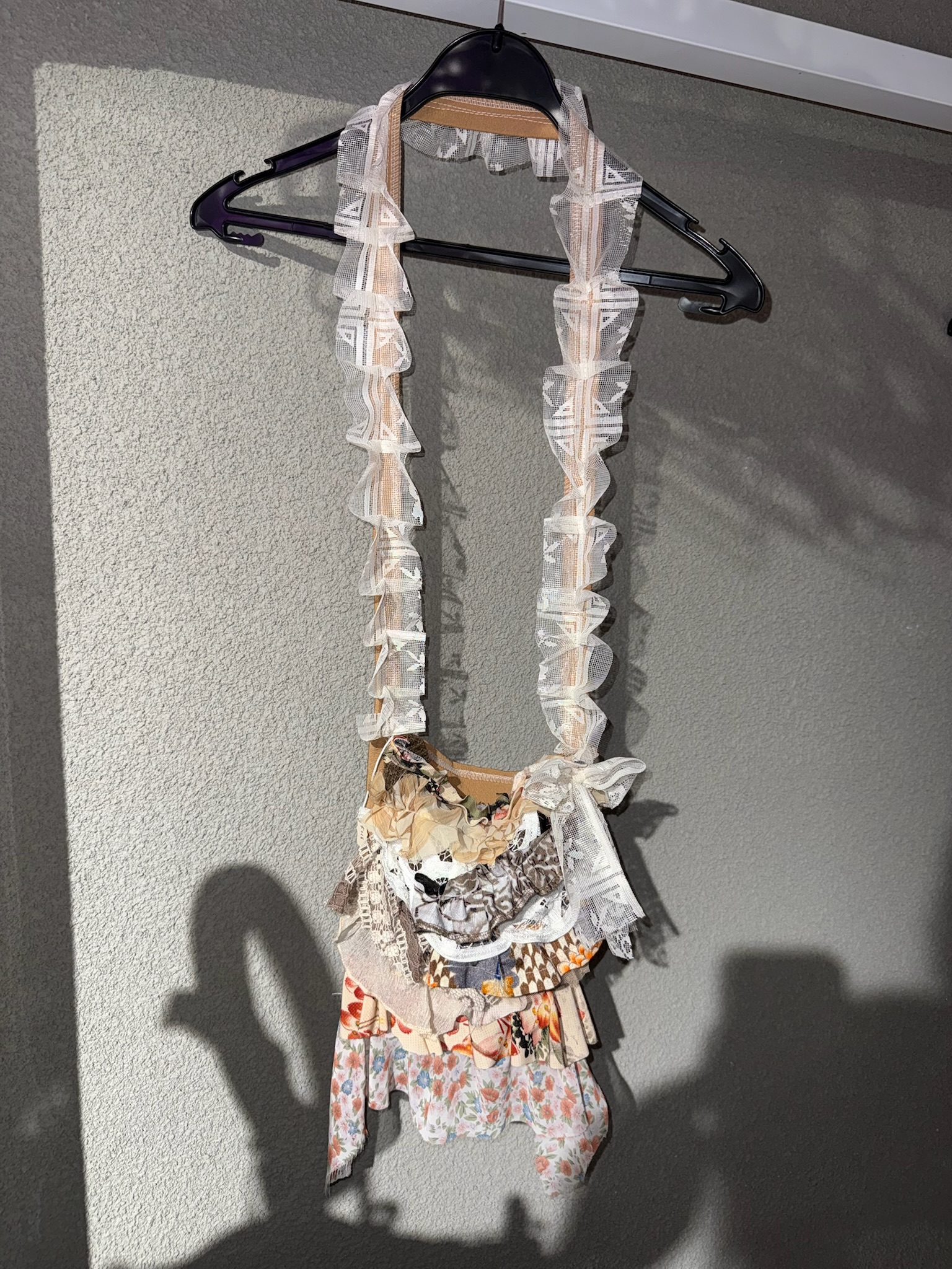 Secret Garden Lace Ruffles Handmade Bags