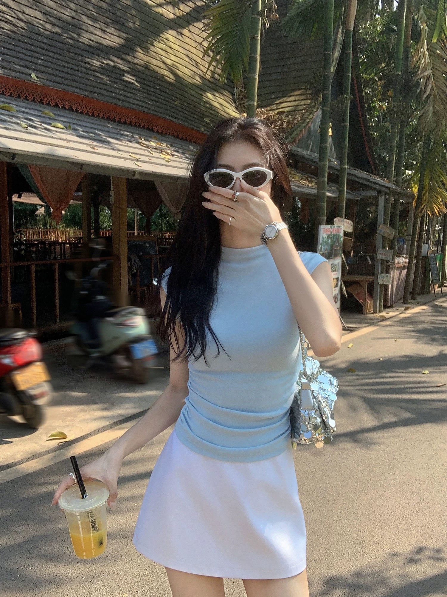 TP215半高领打底上衣