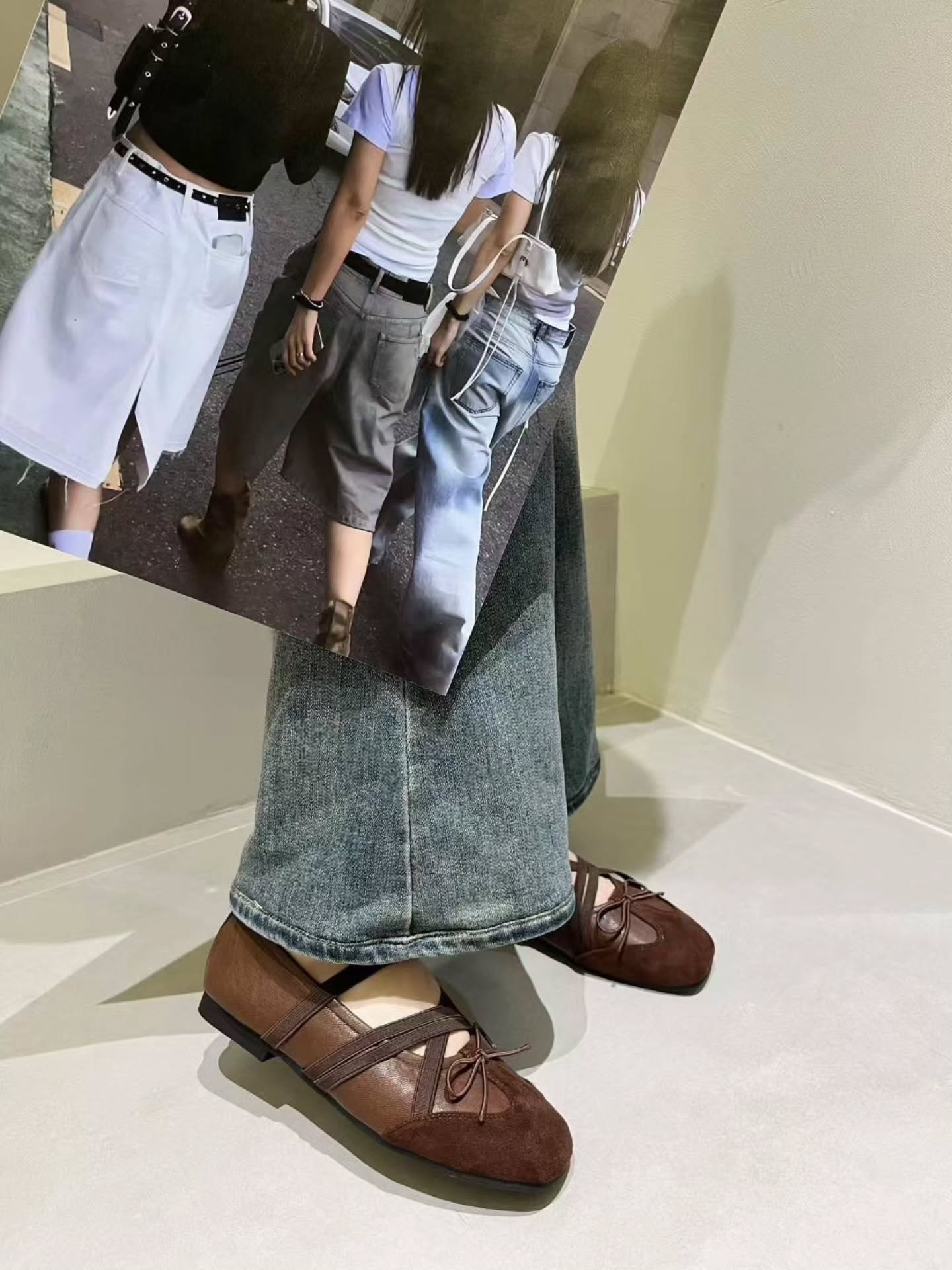 6638-1A 小众设计感平底鞋 🇨🇳