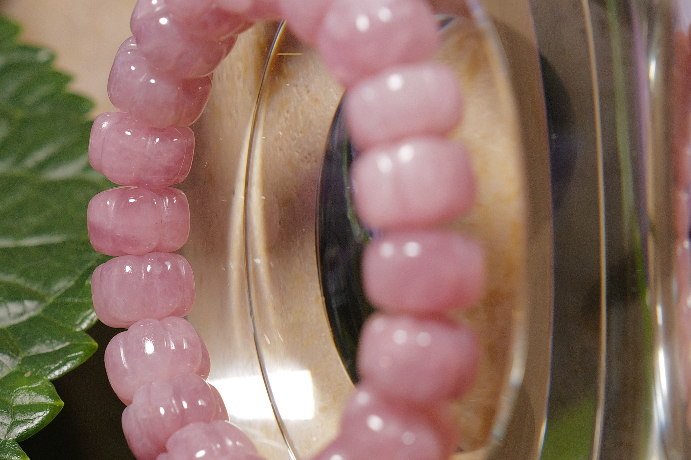 ༒ 手圍16cm 12mm 紫馬粉粉水晶手串༒  BR.3627HA8ZAM-RB16* 2sf