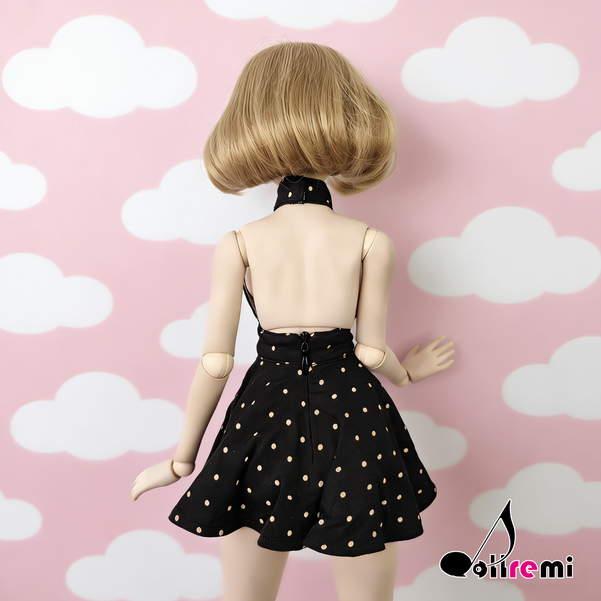 【dollremi】(DD0283C) 開胸傘裙 Open chest umbrella Dress