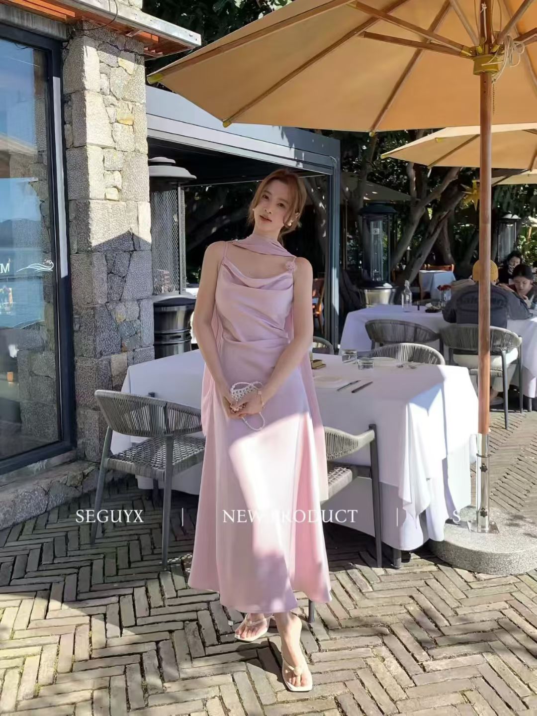 4466 紫露晨曦小礼裙 Rosée Améthyste DInner Dress