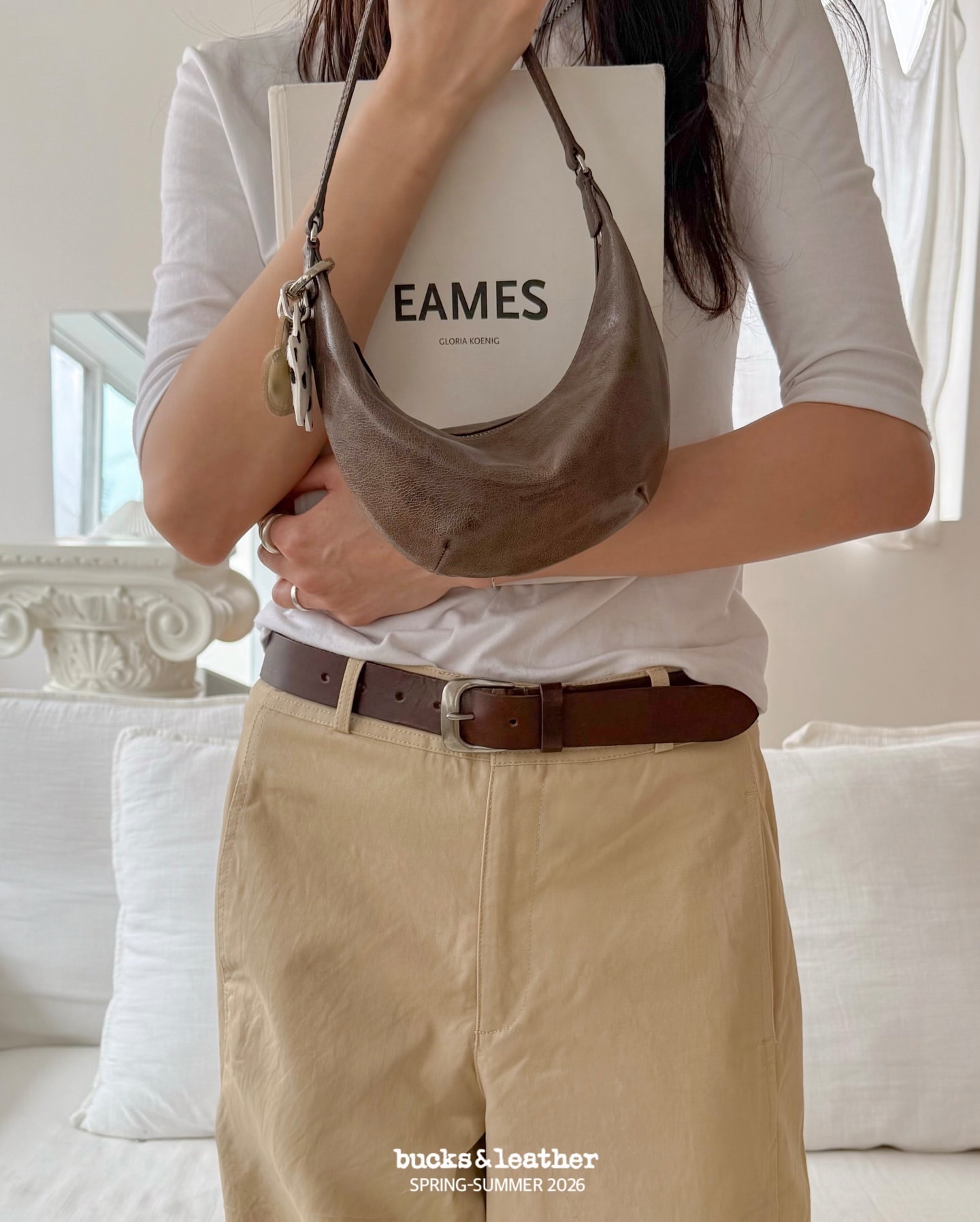 預訂_30mm Vintage Belt By Bucks & leather