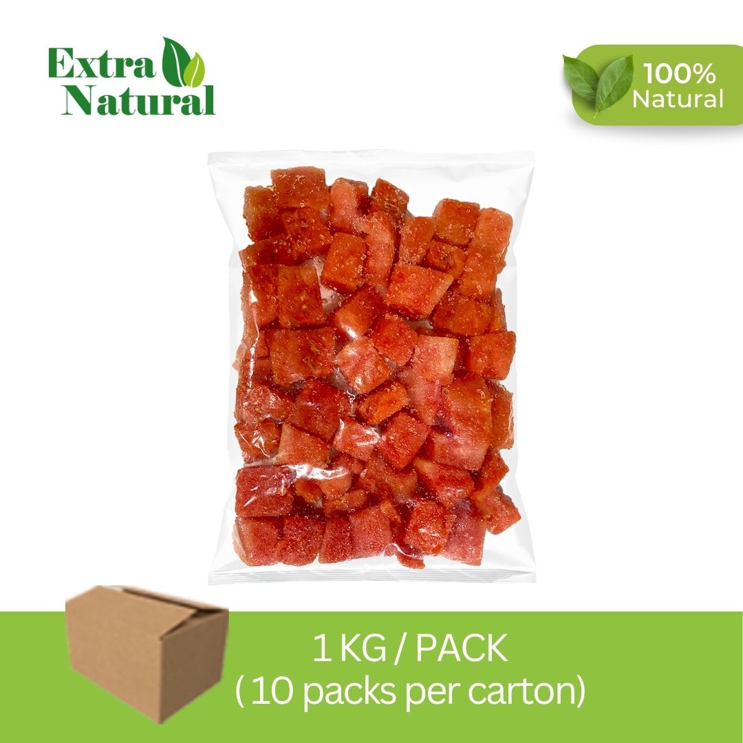 Frozen Red Watermelon Cube