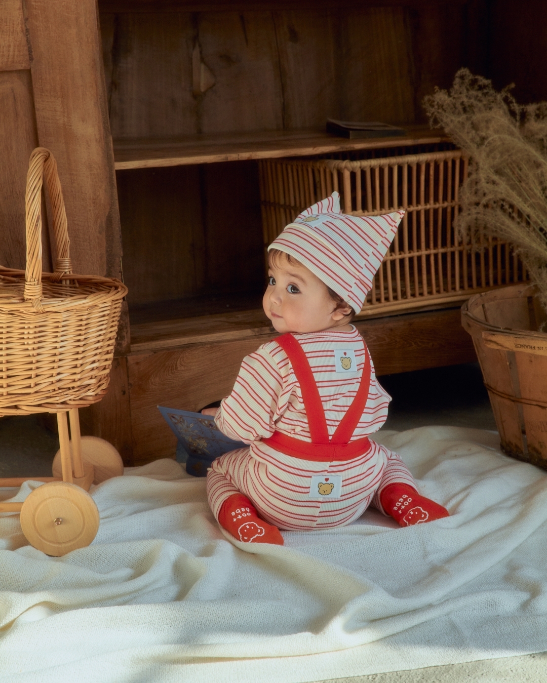 🇰🇷Oottbebe suspender leggings