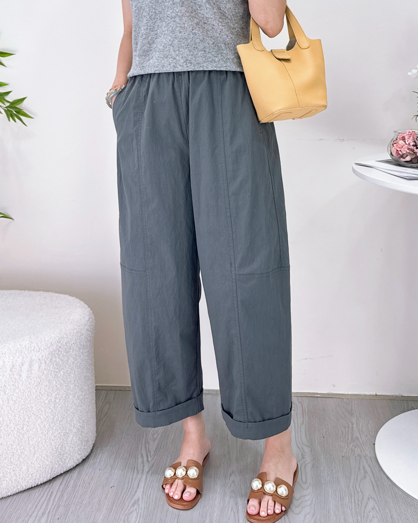 超舒服冰涼休閒闊褲 3色