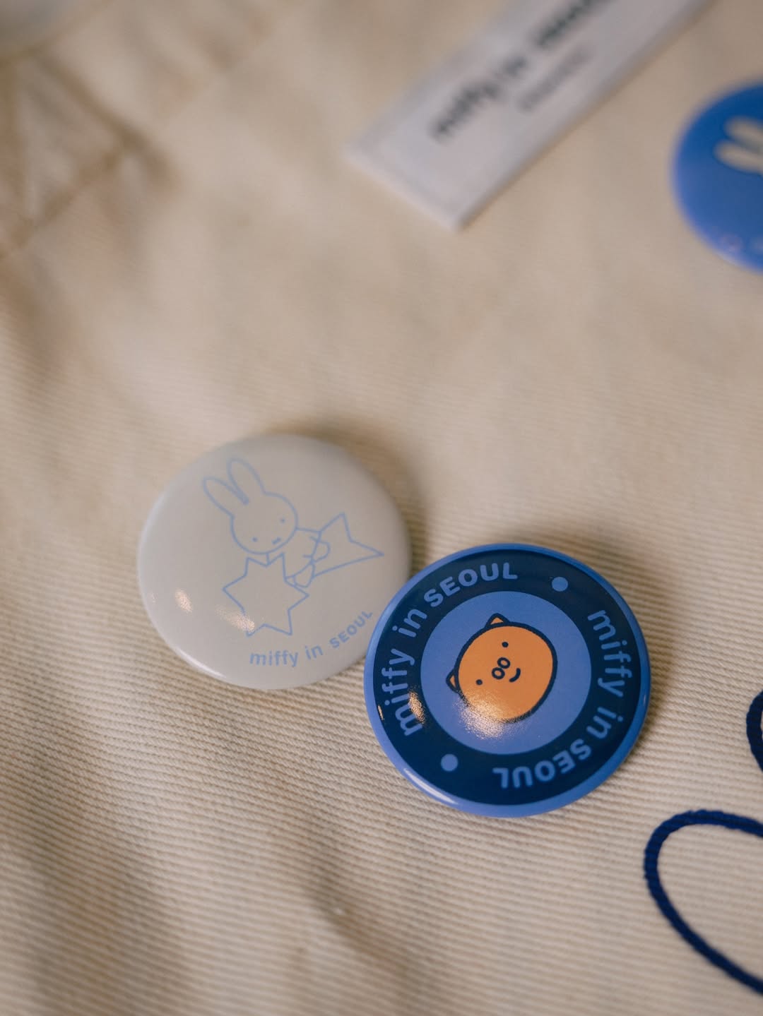miffy 韓國首爾 限定 盲盒 扣針