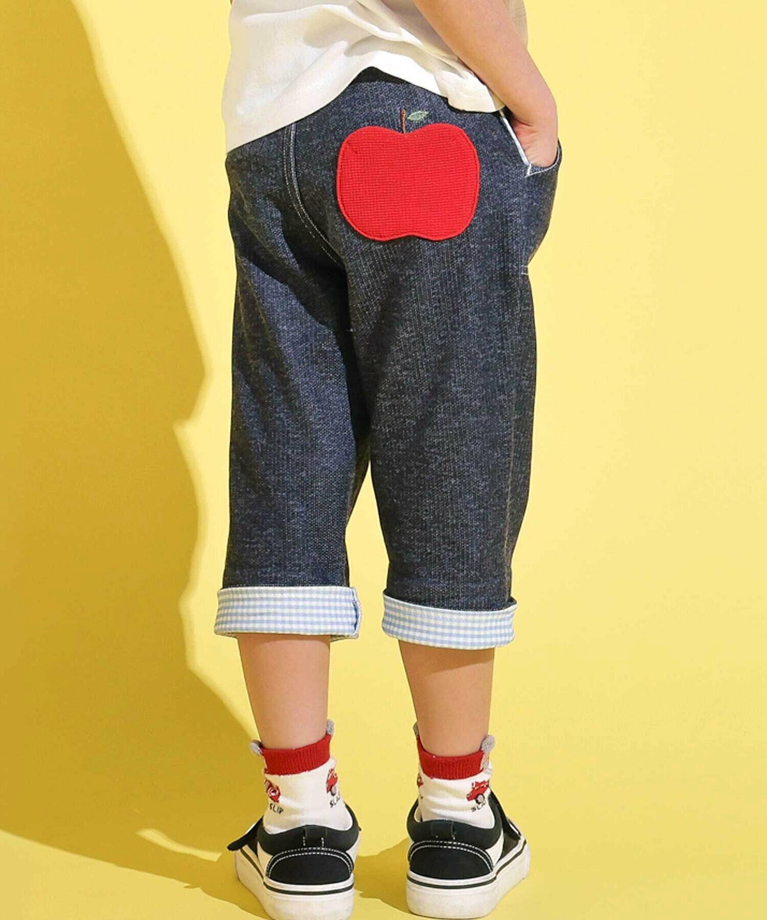 🆕【⭐訂購⭐】  日本直送🌀蘋果口袋 格紋捲邊褲腳 七分褲［2款選］🌀[ELDA-0028][260503]