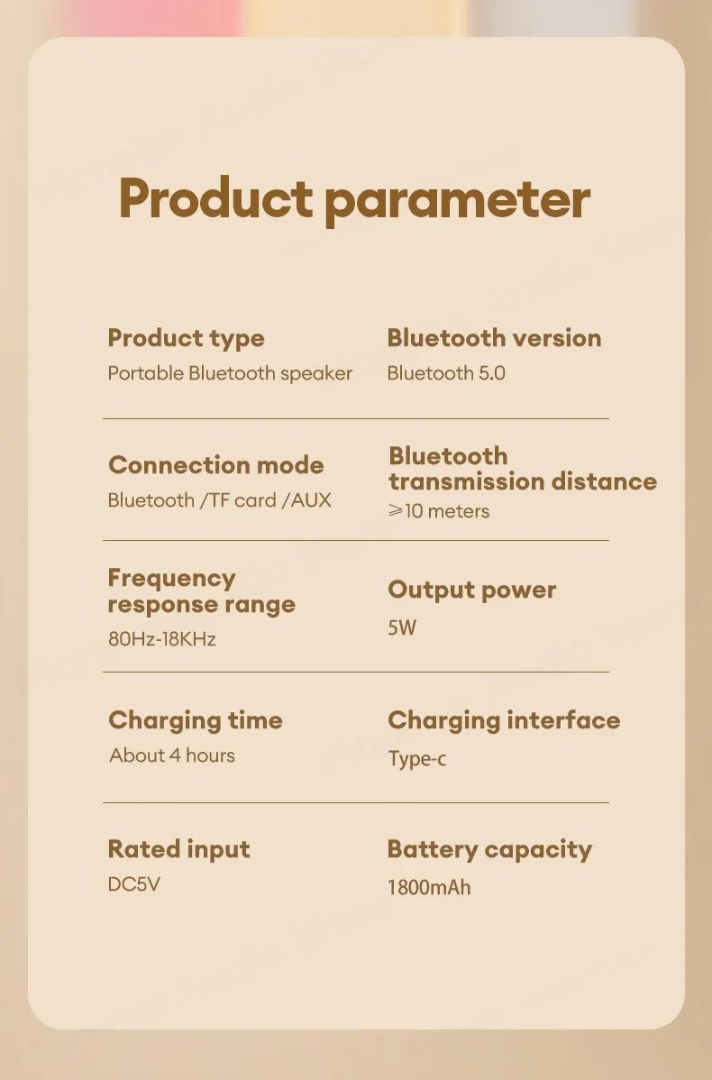 Monster Gk600 一鍵消音藍牙喇叭
