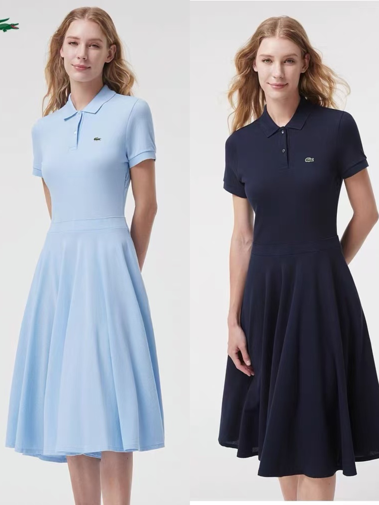 LACOSTE 短袖POLO 連身裙