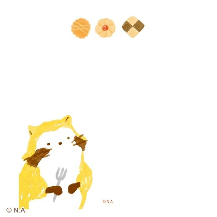 現貨｜IRODORI RASCAL 小浣熊 日本製 便條紙 Memo Notepad (甜品 LM391)