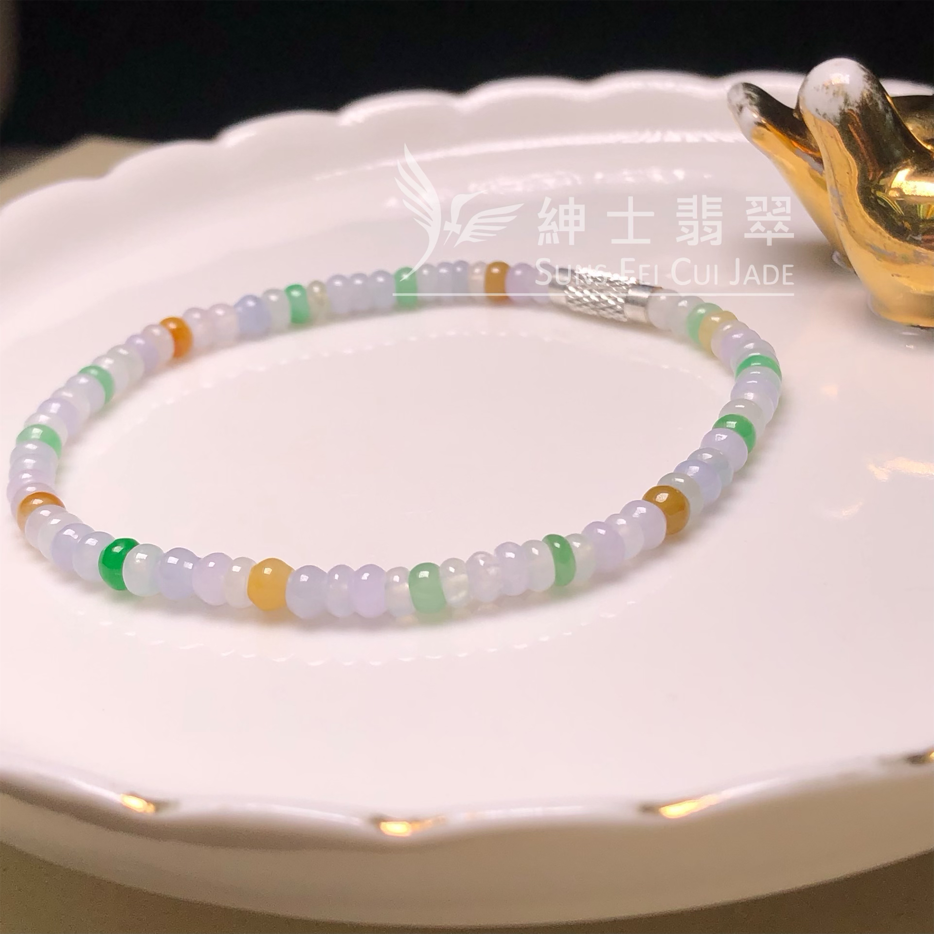YK00019 冰多寶算盤珠手串