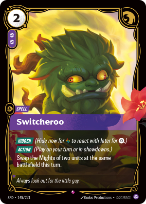 Spiritforged - Rare - Chaos Rune (Set 2)