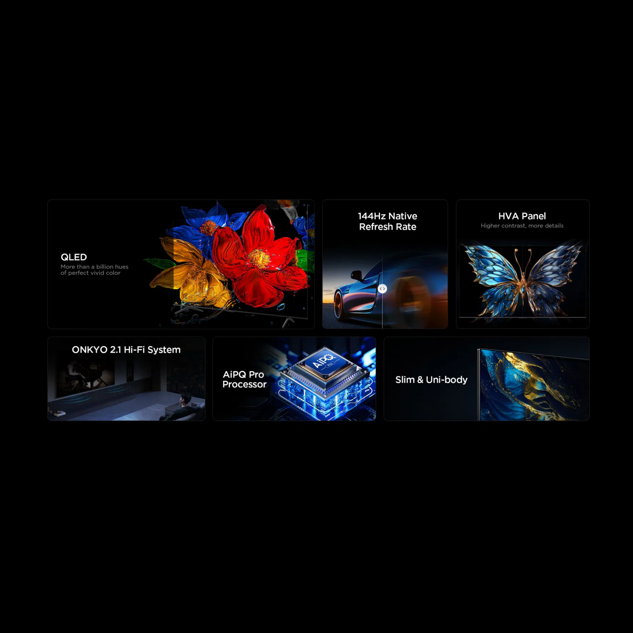 TCL 85" P8K Series QLED 4K Google TV (85P8K)