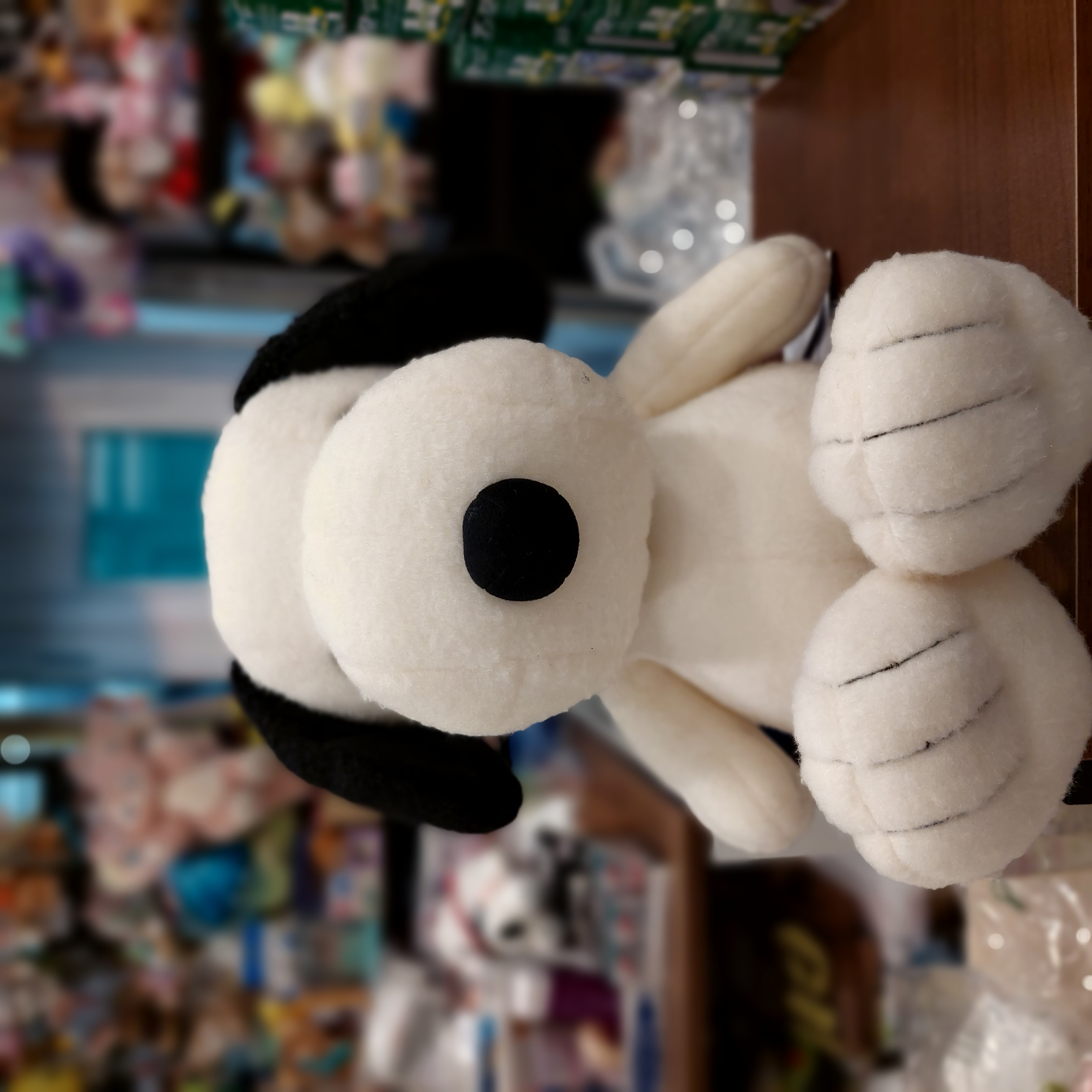 原裝日本 Snoopy 史路比 A Warm puppy 公仔 