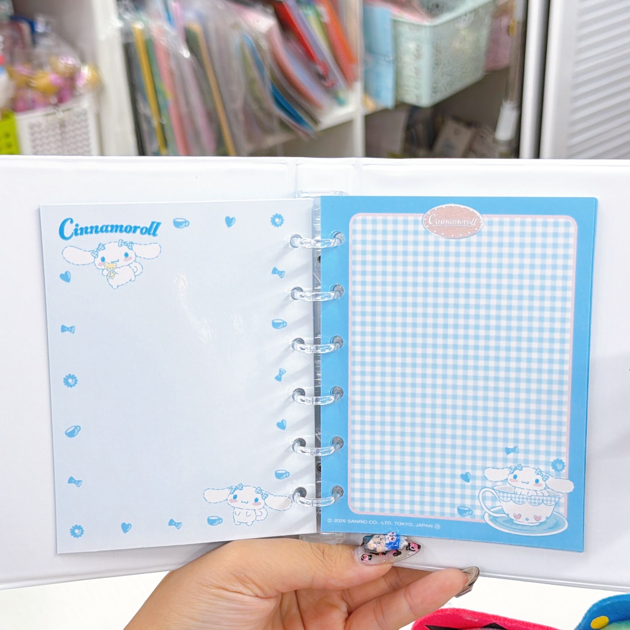 日本直送Sanrio 貼紙簿活頁簿