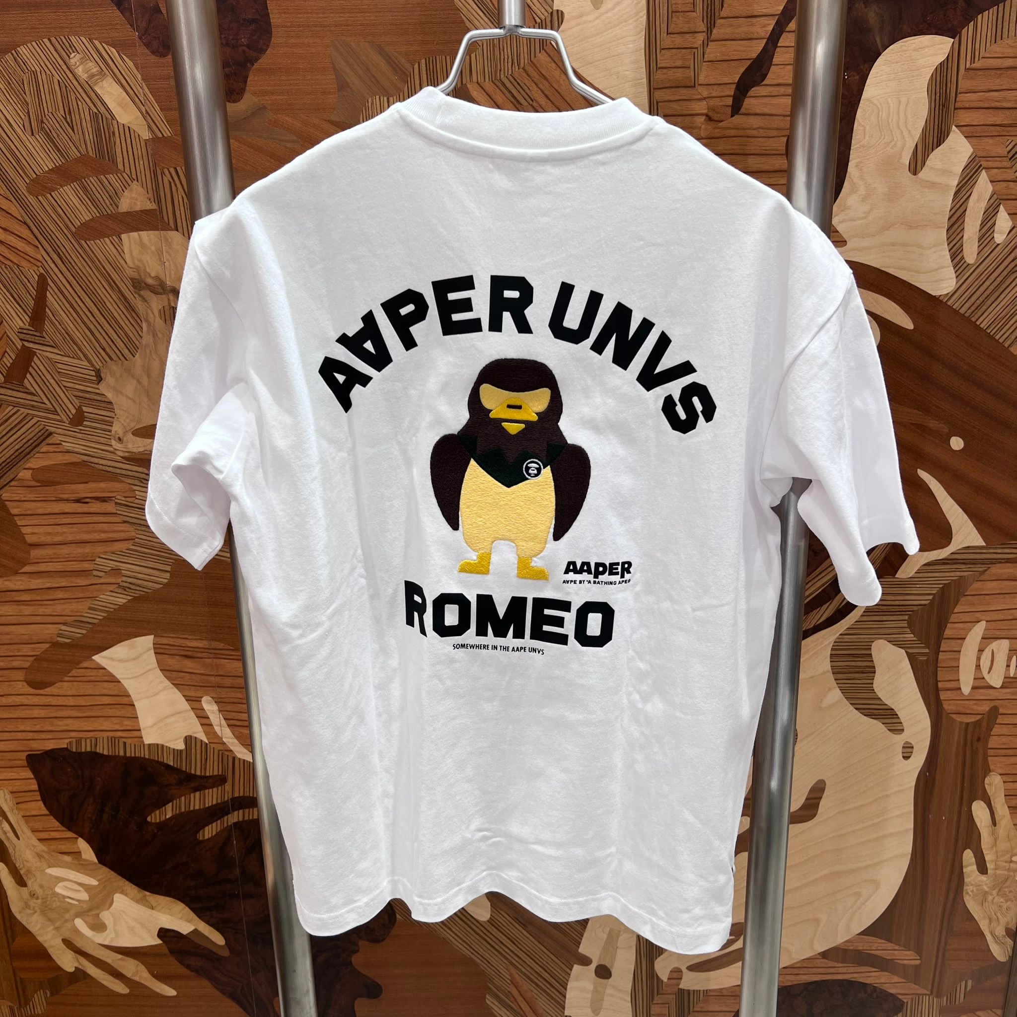 AAPE Relaxed fit AAPER graphic tee (1831) 寬鬆版