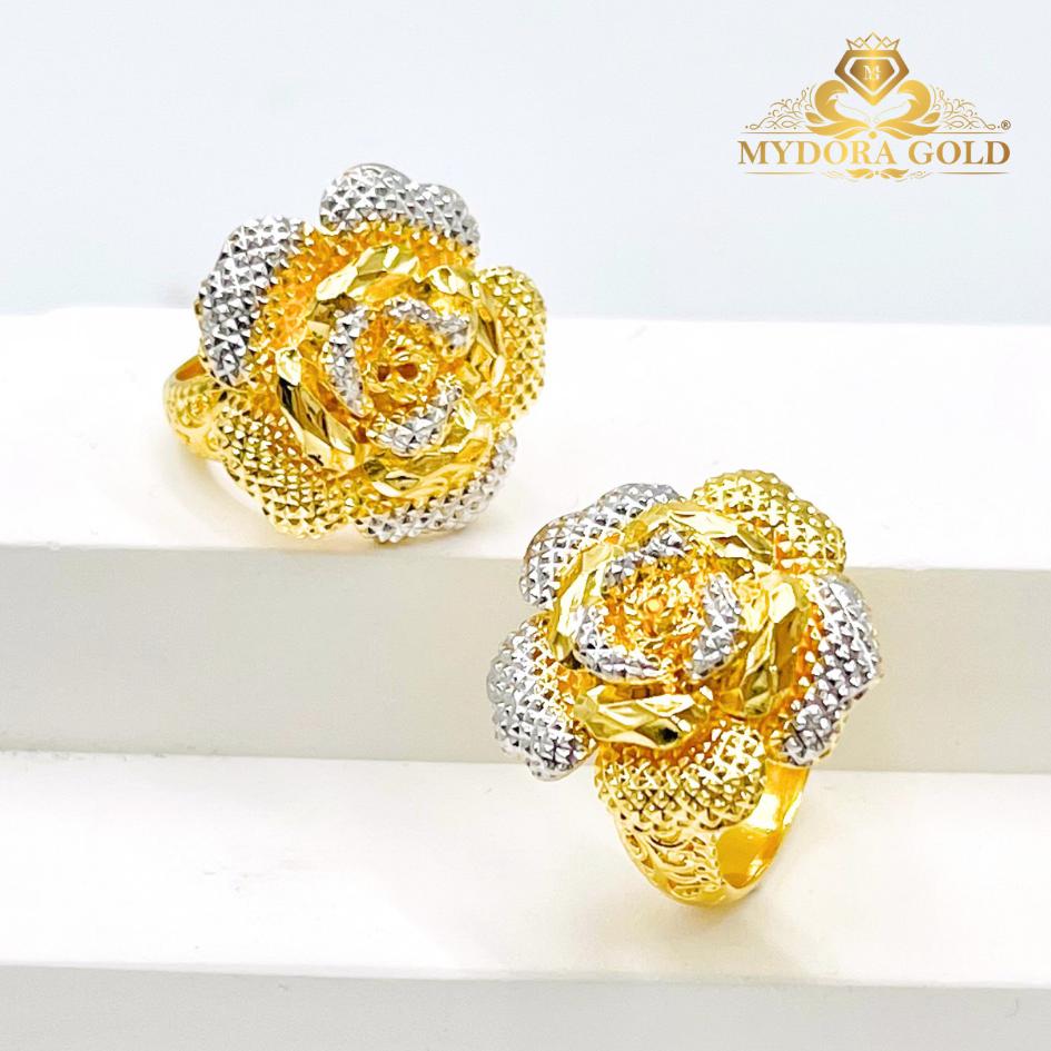 MYDORA Cincin Bunga Rafflesia (5G) l EMAS 916/22K