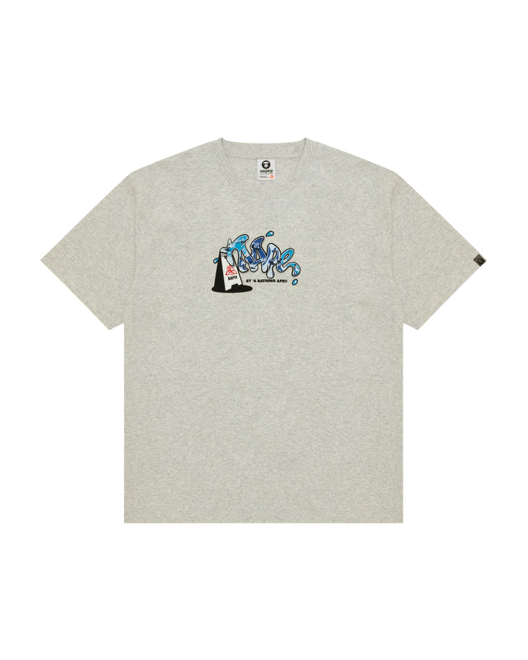 Graphic tee with aaper design (10030A)
