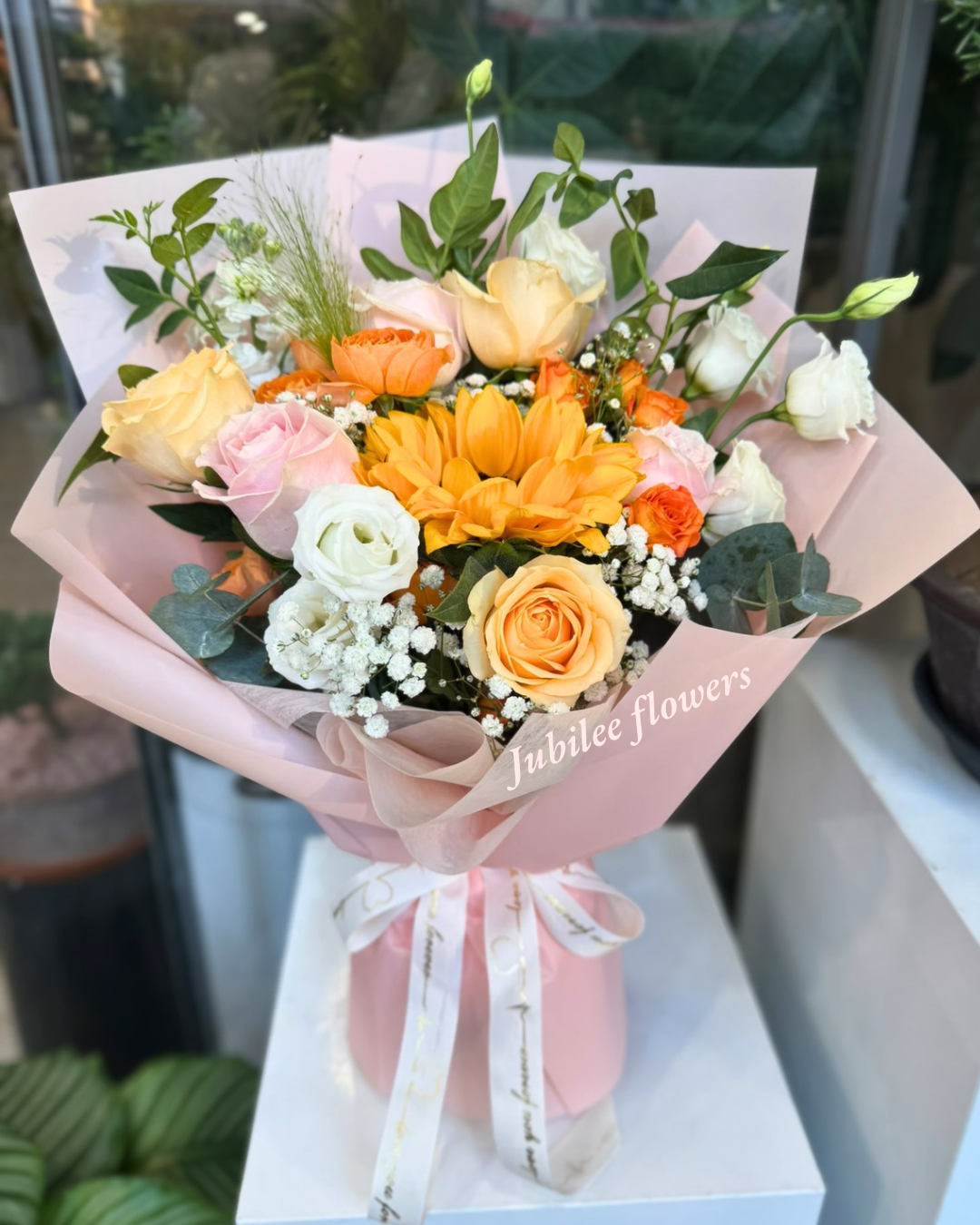 🌻向日葵 · 玫瑰混搭花束 