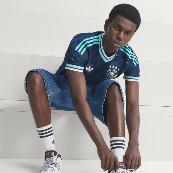 🌊海洋氣息  Adidas Germany 德國 2026-27 作客球員版球衣 (可加印字章) JN2070