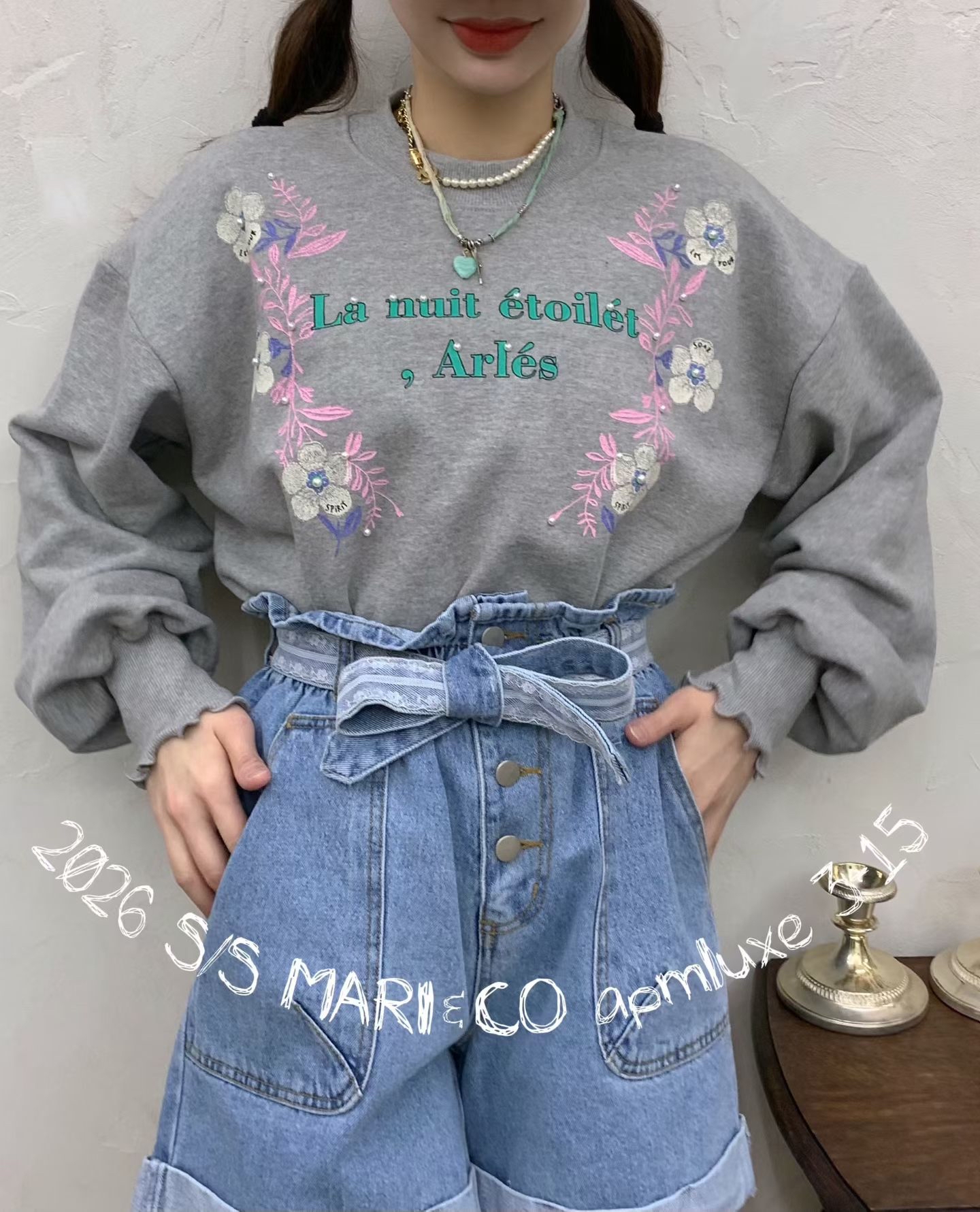 車花🌺釘珠薄衞衣