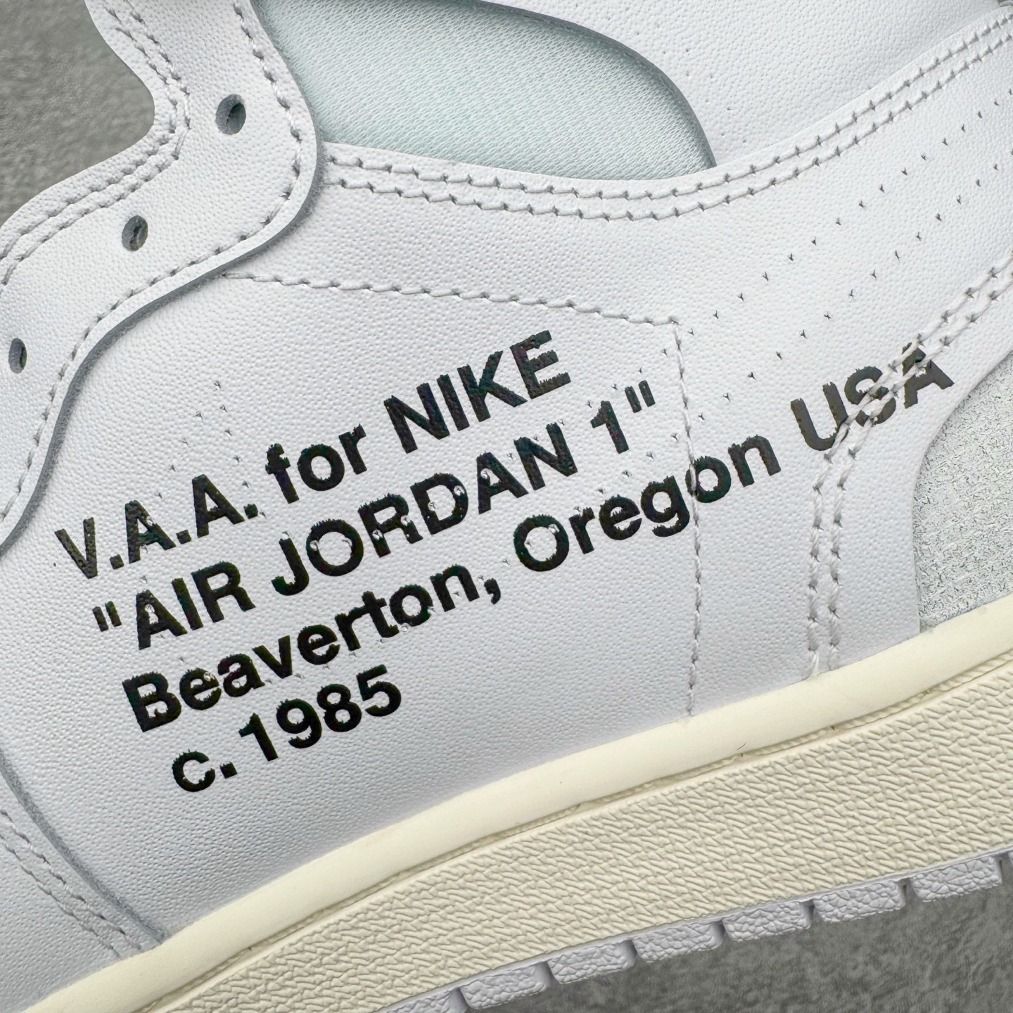 Off-White x Air Jordan 1 Retro High "White" AA3834-100 