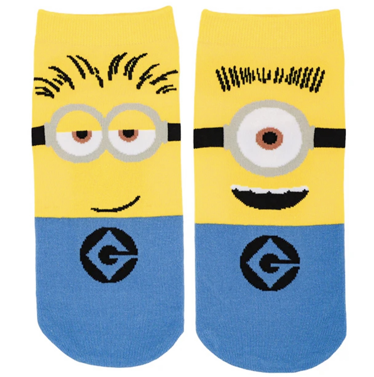 Minion Socks Set (2 pairs)