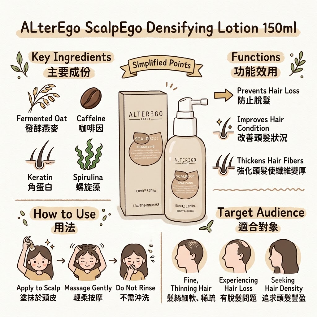 AlterEgo Densifying Lotion 150ml