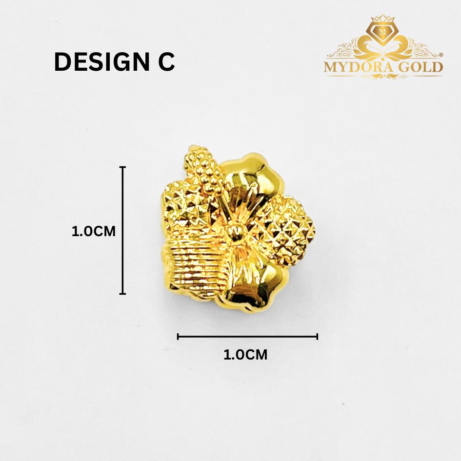 MYDORA Bead Bunga Raya Patrio (5G) l EMAS 916/22K