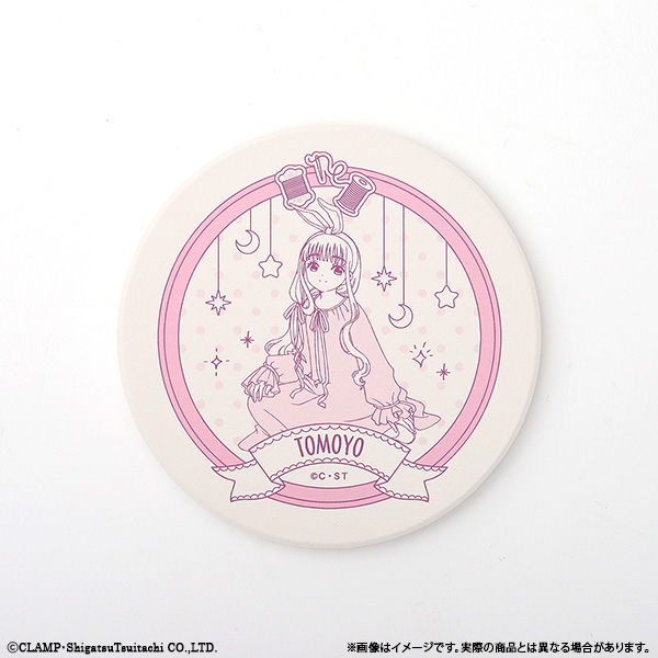 《Pre-Order》Full Moon Coaster 滿月吸水杯墊｜CLAMP FANS SHOP 商品(26C103-P）