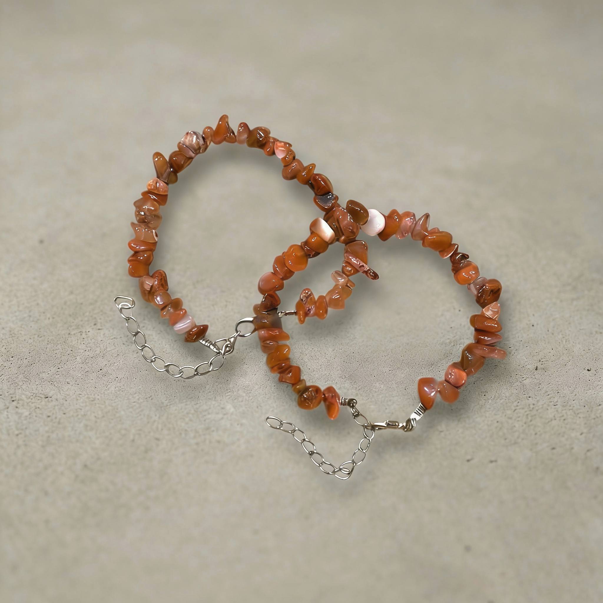 Carnelian Crystal Bracelet