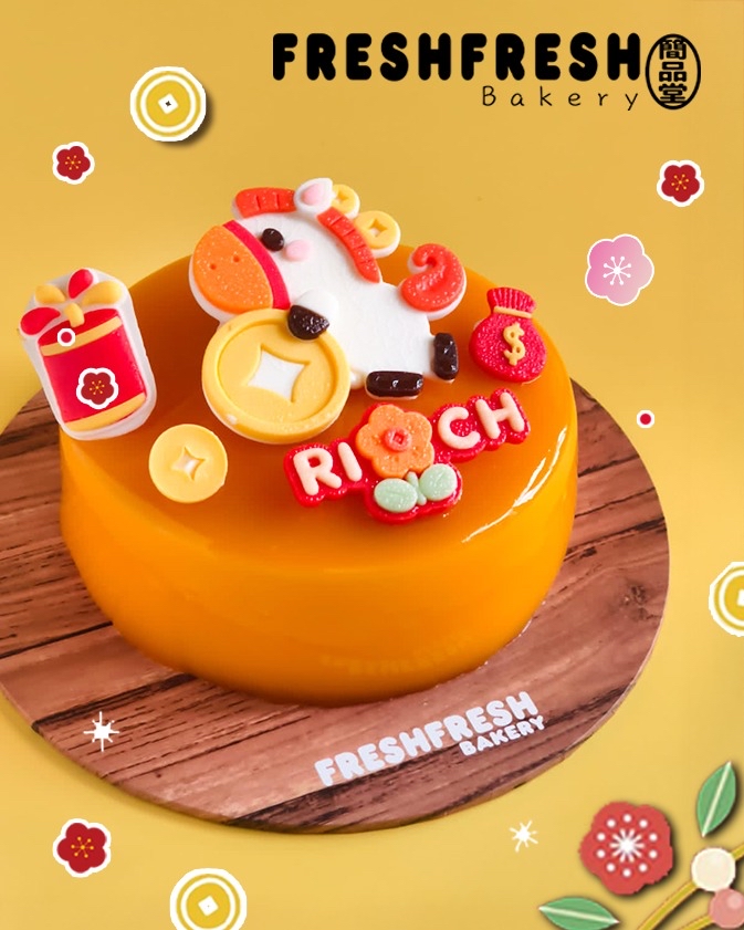 Y3Rich馬仔賀年蛋糕