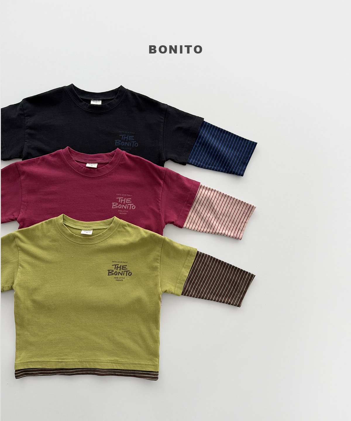 Bonito | Short-sleeved layered tee