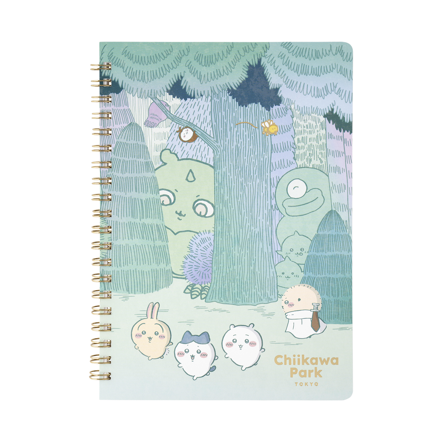 現貨｜Chiikawa Park ちいかわ 白天森林 日本製 記事簿 (370567)