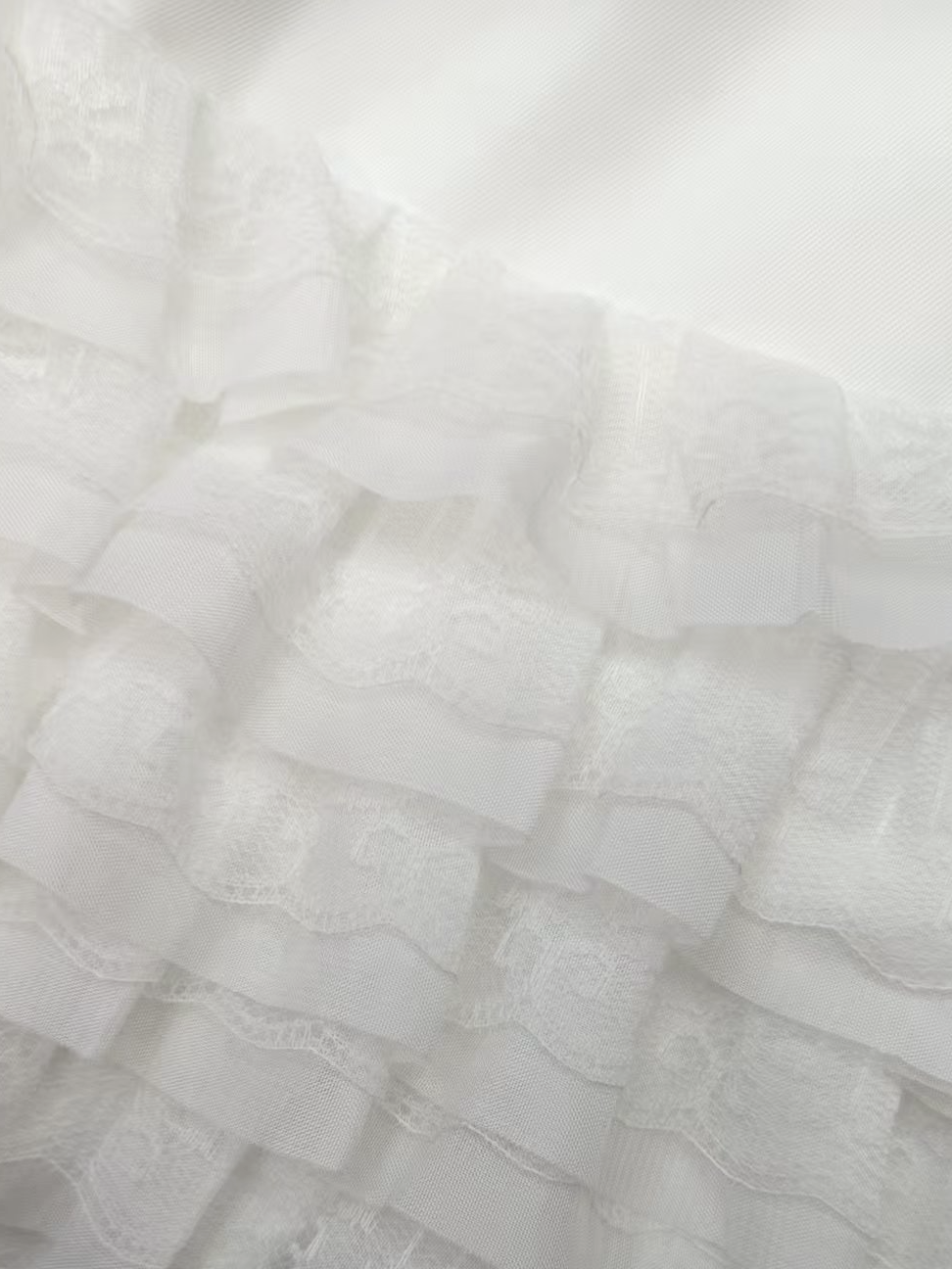 Ruffle Hem Short Dress M254