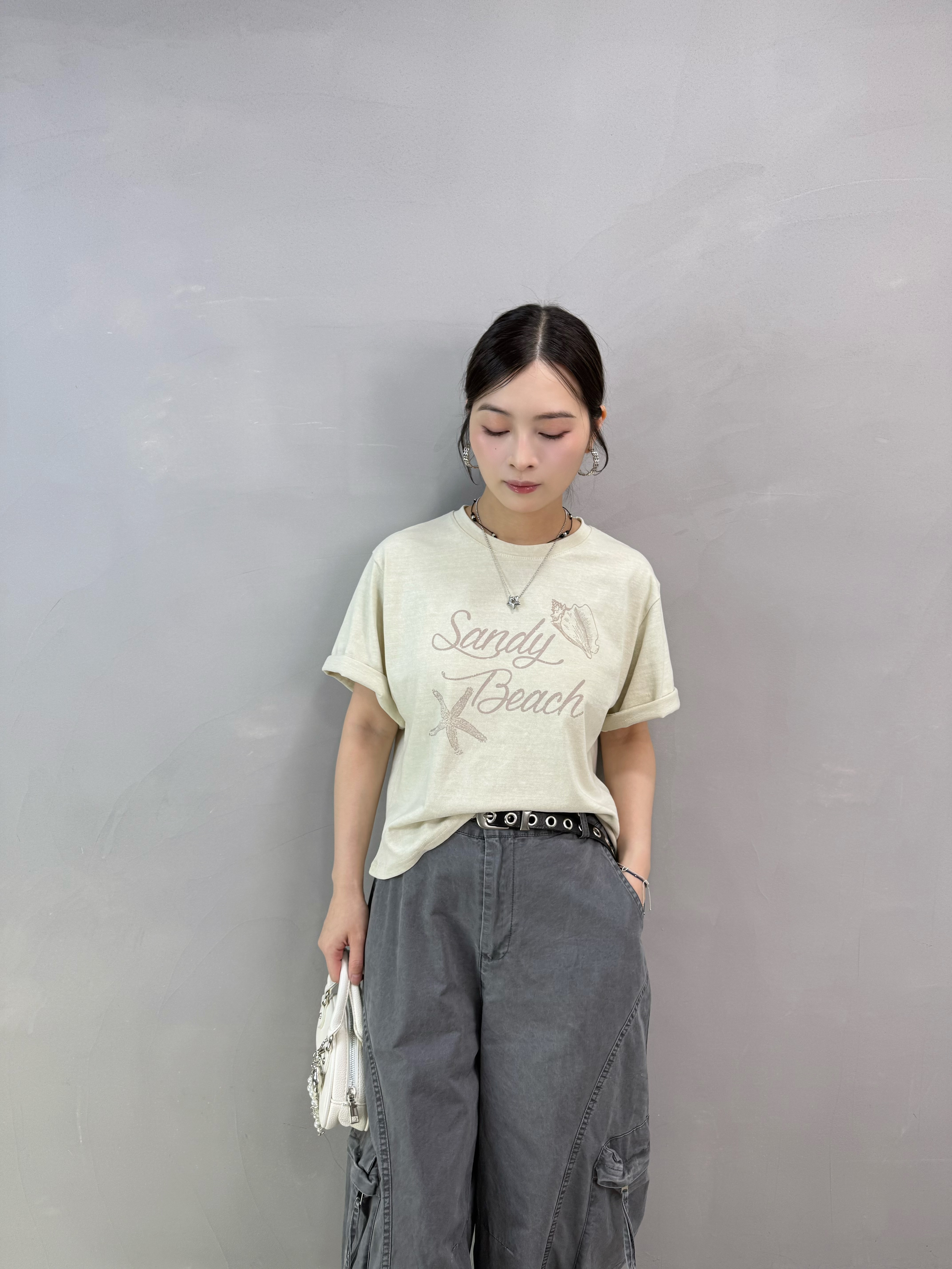 V67 海星洗水棉Tee